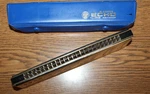 Vintage Hohner Echo 2509 C Tremolo Harmonica Germany Ao4061044. Fixed Price $39.95.