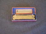 Vintage M. Hohner Auto Valve Harp Key Of "g" German Organ Tone #105 & Nice Box. Fixed Price $109.95.
