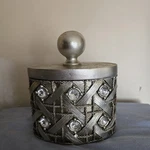 Ore International Mahla Jewelry Box With An Ok Lighting Logo Sticker. Rare Error. Fixed Price $50.97.