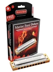 Hohner Marine Band Deluxe - Diatonic Harmonicas, Harmonica Free Us Ship. Fixed Price $69.90.