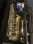 Jupiter Ces 760 Capital Edition Alto Saxophone With Case. Silver Neck. Nice.. Fixed Price $500.00.