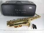 Vintage Conn Tenor Saxophone With Case & Mouthpiece Shooting Star Logo. Fixed Price $699.99.