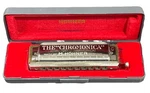 Hohner Chromonica Collector Harmonica 260 W/hard Case Key Of C 10 Hole Nice. Fixed Price $59.00.