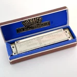 Vintage Hohner Orchester 1 Vereins Harmonika 4" - Key Of B. Fixed Price $24.99.