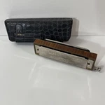 Vintage Hohner Chromonica 260 Harmonica Key Of C 10 Hole 40 Reed W/ Case Germany. Fixed Price $59.00.