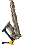 1920 Buescher True Tone Silver Alto Sax. Fixed Price $500.00.