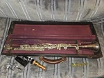 Vintage Madelon Silver Metal Clarinet With Case. Usa. Very Good Cond. Fixed Price $239.00.