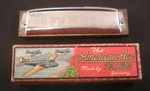 American Ace Fr Hotz Harmonica Vintage Antique Germany With Box "c". Fixed Price $29.99.