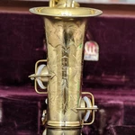 Conn Gold Plated Wonder Series 1915 Alto Saxophone C. G. Vintage Sax. Fixed Price $750.00.