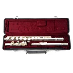 Jupiter Cxl Cf-50 Silver Plated Closed Hole Flute With Case. Fixed Price $195.49.