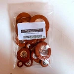 Professional Lamb Leather Pads Alto Saxophone Sax Pad Accessory Brown 25pcs Usa. Fixed Price $38.98.