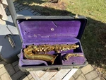 1934 C.g. Conn Transitional Naked Lady Alto Saxophone Sax With Original Case. Fixed Price $2699.00.