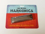 Big Blues Harmonica Genuine Brass & Stainless Steel Brand New. Fixed Price $14.99.