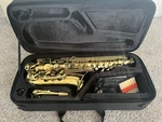 Jean Paul Usa Student Alto Saxophone As-400 Brass With Case + Accessories. Fixed Price $350.00.