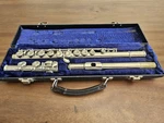 Bundy By Selmer Silver-plated C Flute (62508) W/ Case *tested. Fixed Price $25.00.