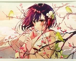 Tapestry (large) Nightingale Love (oshioshio) B2 "axis Center Festival. Fixed Price $67.97.