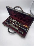 Vintage 1920s Harry Pedler & Co Elkhart Wood Clarinet Case Complete- Nice!. Fixed Price $179.95.