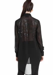 Jawbreaker Punk Rock Band Black Chiffon Boyfriend Witch Oversized Shirt Tpa1836. Fixed Price $20.79.