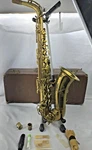 Vintage The Indiana By Martin Elkhart Ind Saxophone & Case. Fixed Price $396.00.
