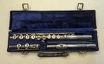 Vintage Gemeinhardt Elkhart Ind Solid Silver Headjoint Flute W Case M2. Fixed Price $339.15.