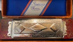 Vintage Hohner Up To Date Tremolo Double Harmonica No 46 -1/2 Keys A-d & C-g. Fixed Price $225.00.