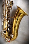 1960 Buescher S-33 "aristocrat" Alto Sax W/orig. Case & Rico A3 Mpc.- Very Nice. Fixed Price $465.00.