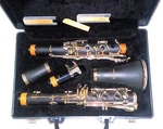 Lj Hutchen Clarinet - Musical Instrument Mouthpiece Barrel Joints Bell Case. Fixed Price $140.00.