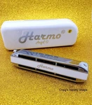Harmo Angel 12 Harmonica, With Case Bb Chromatic. Fixed Price $99.00.