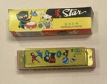 Star Harmonica Vintage Made In China W/ Box Uc 519 Cartoon Characters. Fixed Price $15.00.