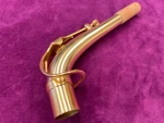 New Rampone & Cazzani Alto Sax Neck In Solid Sterling W/gold Plating Ships Free. Fixed Price $949.00.