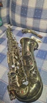 Selmer (balanced) Action Alto Saxophone Eb, 1937 Vintage, W/ Case & Clarinet. Fixed Price $5500.00.