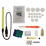 Replacement Clarinet Pad Kit, Leather Pads, Springs, Polish, Usb Leak Light. Fixed Price $27.99.