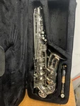 Mendini By Cecilio - Mas-sb Sky Blue Lacquer Saxophone With Case. Fixed Price $200.00.
