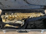 Antigua Pro Alto Sax Silver And Gold Great Shape Needs Nothing Ready To Play. Fixed Price $724.99.
