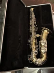 Use Vintage Evette Schaeffer Alto Sax 1913 With Case.. Fixed Price $350.00.