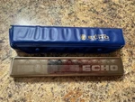 Hohner Echo 2509 C Tremolo Harmonica Germany Ao4061044 W Case. Fixed Price $34.99.