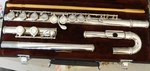 Jupiter Flute Jfl-511 Straight And Curved Heads, Case, Rod , Silver Plated $350. Fixed Price $350.00.