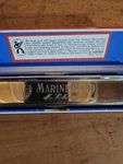 Vintage Original Hohner Germany U.s. Marine Band Harmonica No 365 W Box Key G. Fixed Price $19.99.