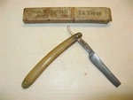 Eickhorn / Budetti Antique Straight Razor & Original Box, La Tosca. Fixed Price $26.00.