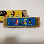 Showa Retro Star Uc519 Wooden Tin Harmonica With Box. Fixed Price $76.65.
