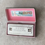 Hohner Echo Bell Metal Reeds Harmonica Double Sided - Keys C &g- Vg+ Condition. Fixed Price $55.00.