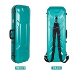 Crossrock 4/4 Size Violin Case-abs Molded Hardshell,detachable Straps-mint Blue. Fixed Price $128.99.