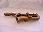 Vintage Buescher Saxophone Low Pitch True Tone Sax C Melody Restoration 1923. Fixed Price $395.00.