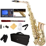 Mendini By Cecilio Mas-30l Rose Gold Alto E Flat Saxophone With Case & Tuner Set. Fixed Price $240.99.