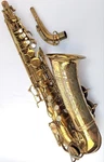 Buescher Aristocrat Alto Saxophone Art Deco Engraving. Fixed Price $675.00.