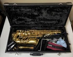 Jupiter Jas700 Alto Saxophone With Hard Case And Mouthpiece Used Gold. Fixed Price $599.99.