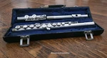 Vintage Gemeinhardt Elkhart - M2 #c27843, Silver Plated Flute W/hard Case. Fixed Price $65.79.