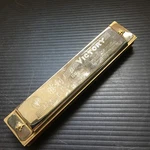 Vintage 1980s Victory 32 Hole Harmonica Music Instrument 5.25"l X 1"w. Fixed Price $8.99.