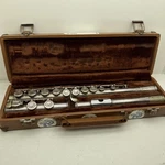 Vintage Flute Artley 18 469810 Silver Wind Instrument Original Case Nickel. Fixed Price $199.80.