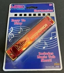New Toy Harmonica. Easy To Play Includes Tab Sheet Sealed Music Makers. Fixed Price $17.99.